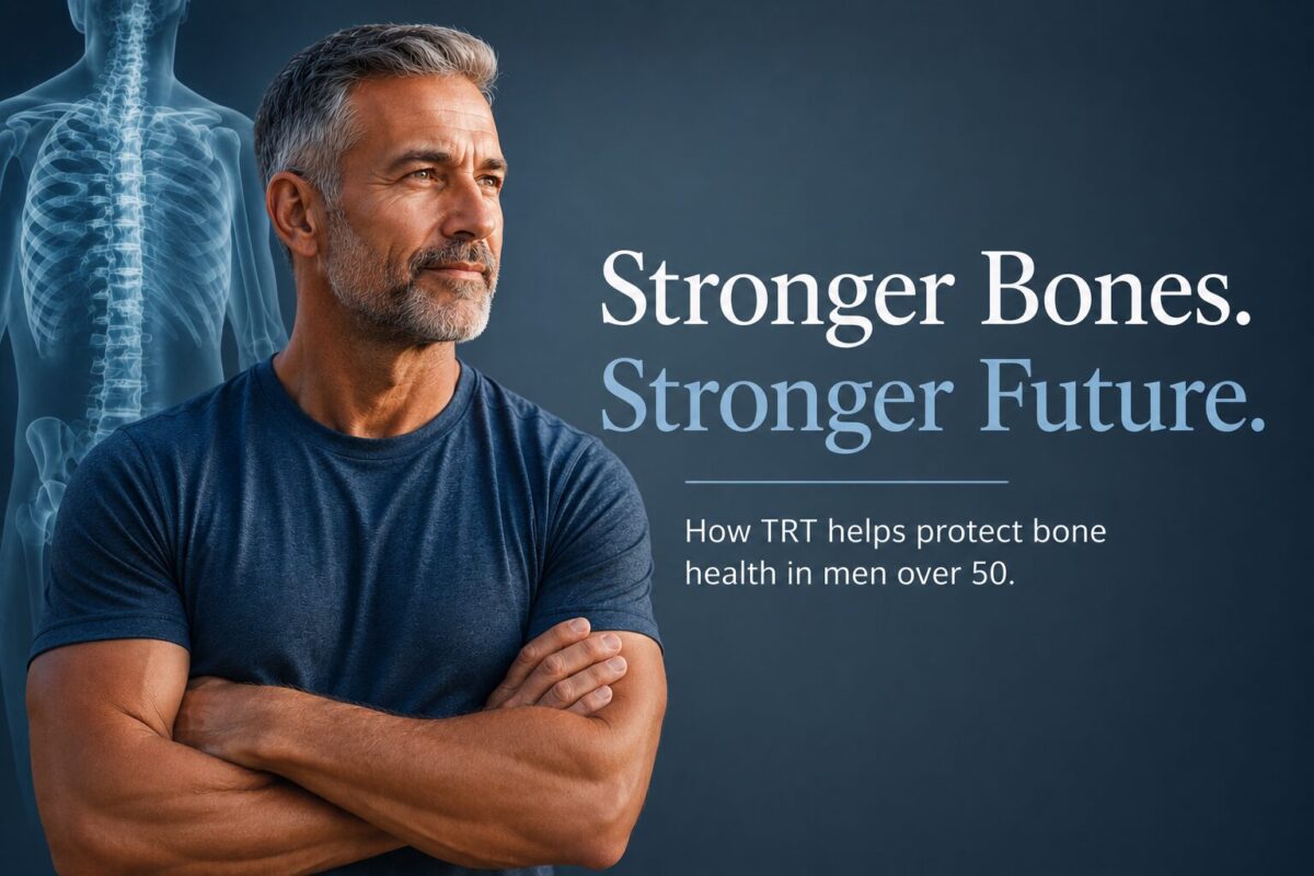 Why Low Testosterone Costs You Bone Density—and What TRT Actually Does About It