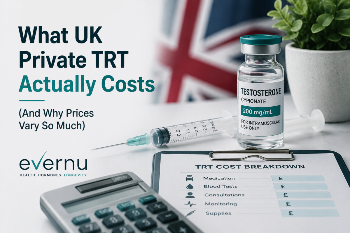 What UK Private TRT Actually Costs (And Why Prices Vary So Much)